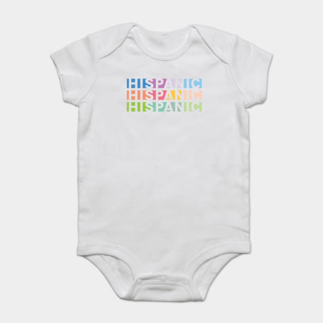 Hispanic Baby Bodysuit by CreativeSage